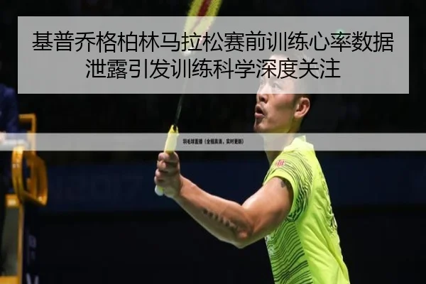 基普乔格柏林马拉松赛前训练心率数据泄露引发训练科学深度关注